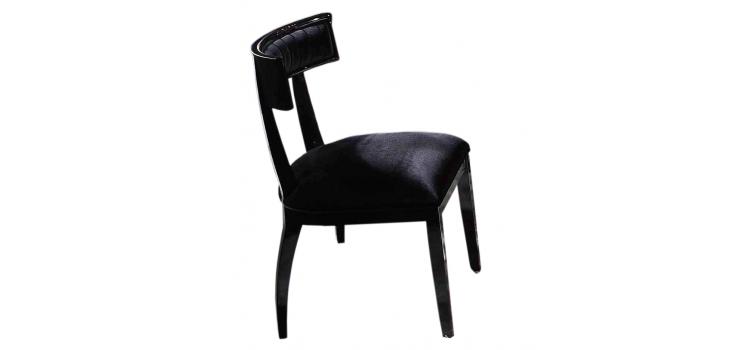 Alek – Modern Black Dining Chair (Set of 2)