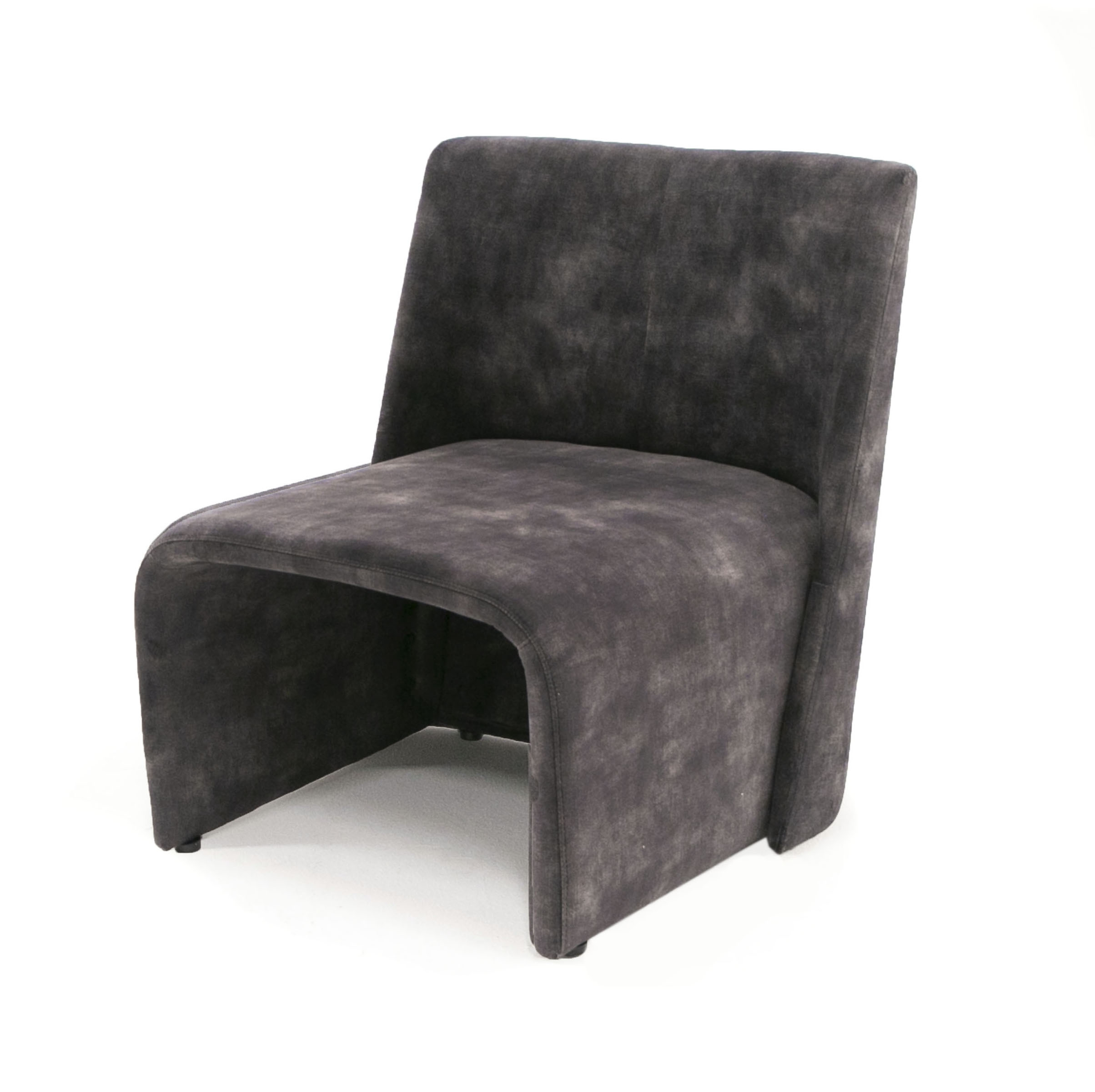 Modrest – Modern Jarvis Accent Dark Grey Fabric Chair